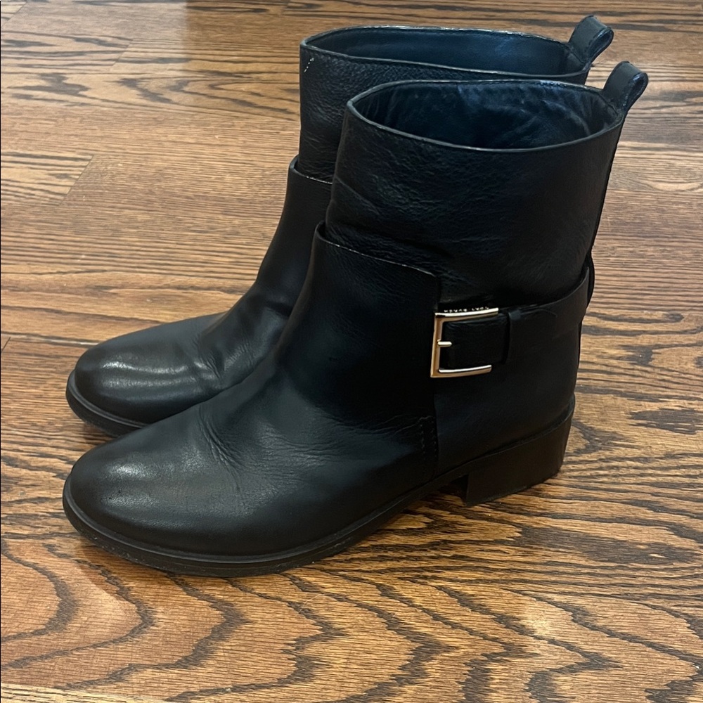 Tory Burch Black Leather Boots